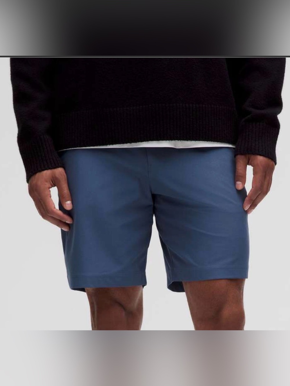 Lululemon ABC Classic Fit Warpstreme Shorts Blue Size 34